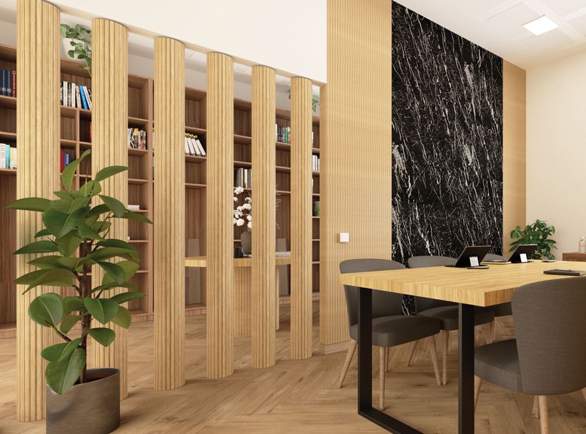 FLEX |  GS Acoustic Slat Wall Covering 